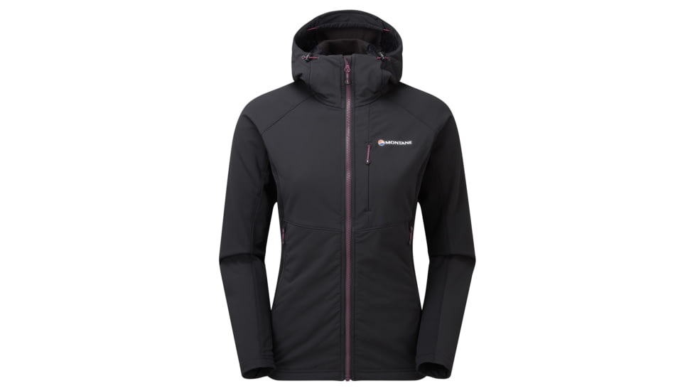 Montane Krypton Hoodie - Womens, Black, UK16/EUR42/US12/XL, FKRYHBLAX12