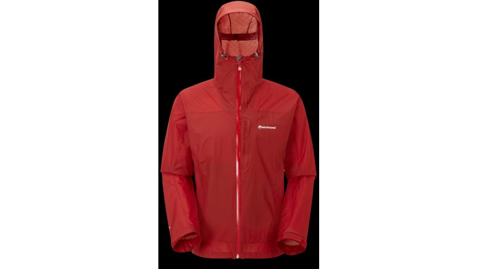 Montane Minimus Mountain Jacket - Mens-Alpine Red-Large