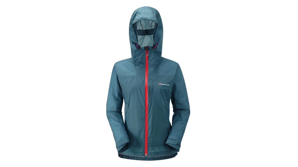 Montane Minimus Mountain Jacket - Womens-Maya Storm Blue-Large