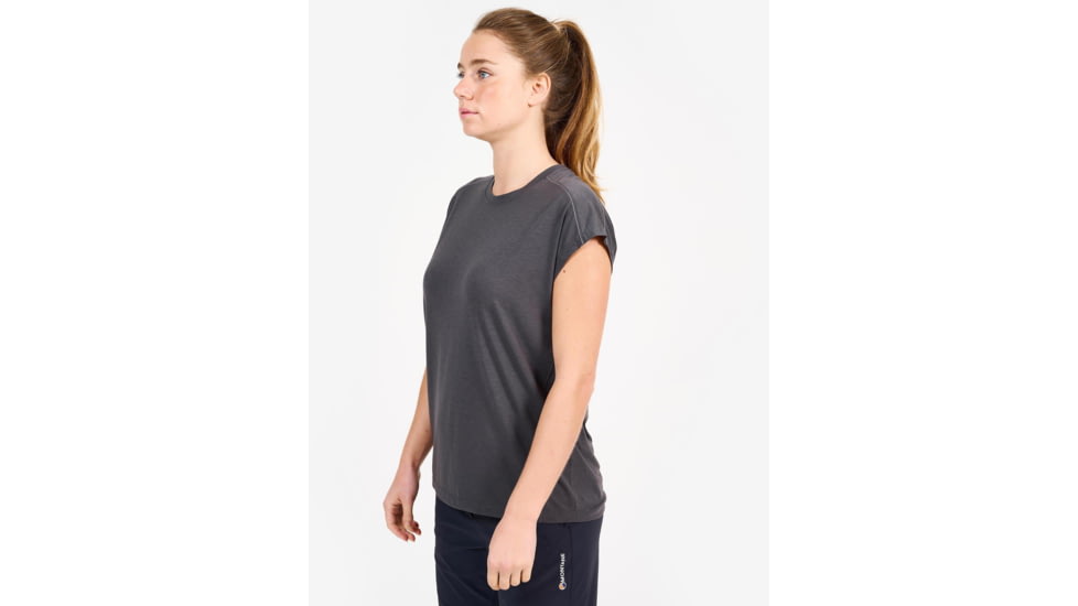 Montane Mira T-Shirt - Womens, Slate, Extra Small, FMITSSLAA13