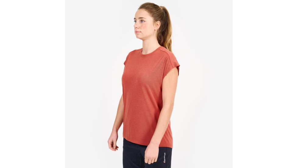 Montane Mira T-Shirt - Womens, Terracotta, Extra Small, FMITSTERA13