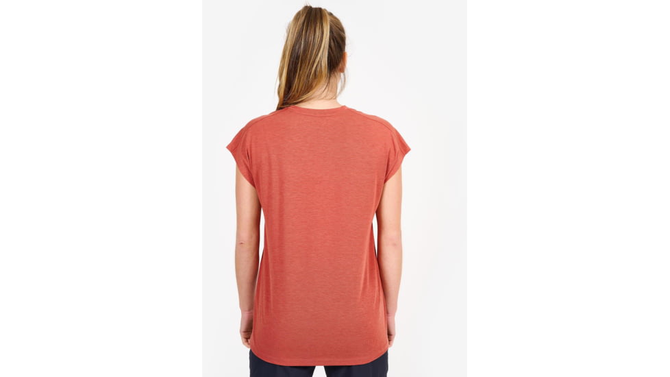 Montane Mira T-Shirt - Womens, Terracotta, Extra Small, FMITSTERA13