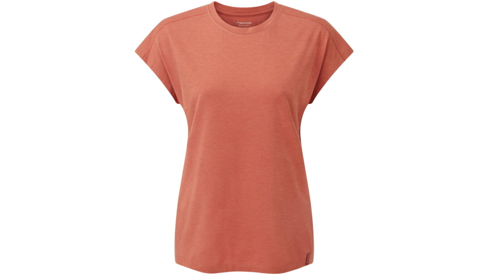 Montane Mira T-Shirt - Womens, Terracotta, Extra Small, FMITSTERA13