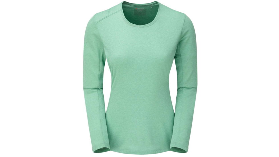Montane Mono Long Sleeve T-Shirt - Womens, Matcha Green, Extra Large, FMNLSMATX09