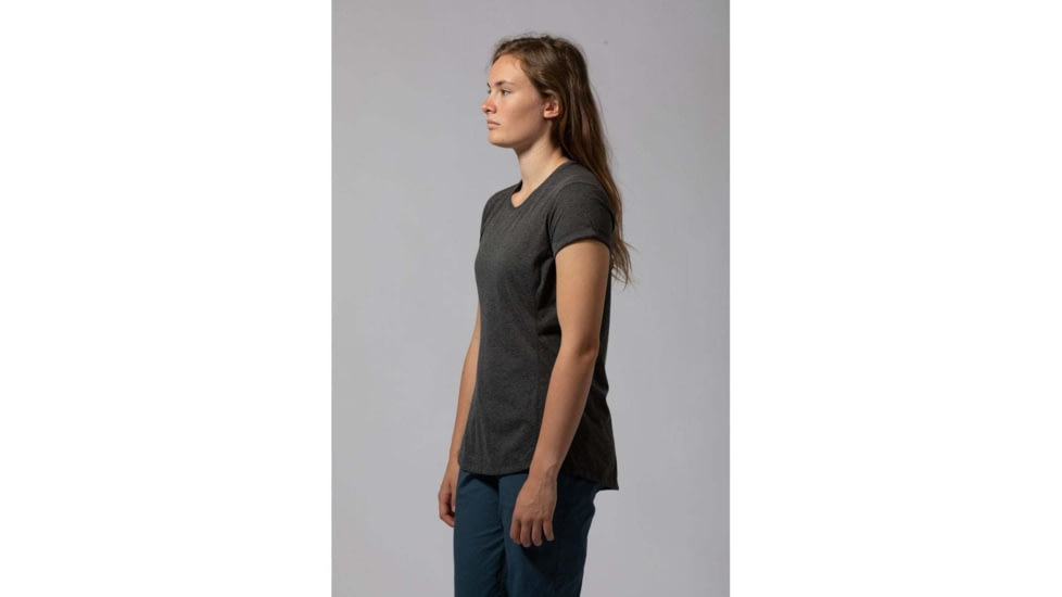 Montane Mono T-Shirt - Womens, Charcoal, Small, FMNTSCHAB09