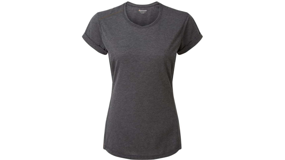 Montane Mono T-Shirt - Womens, Charcoal, Small, FMNTSCHAB09