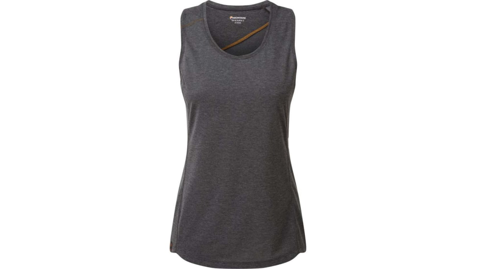 Montane Mono Vest - Womens, Charcoal, Medium, FMNVECHAM09