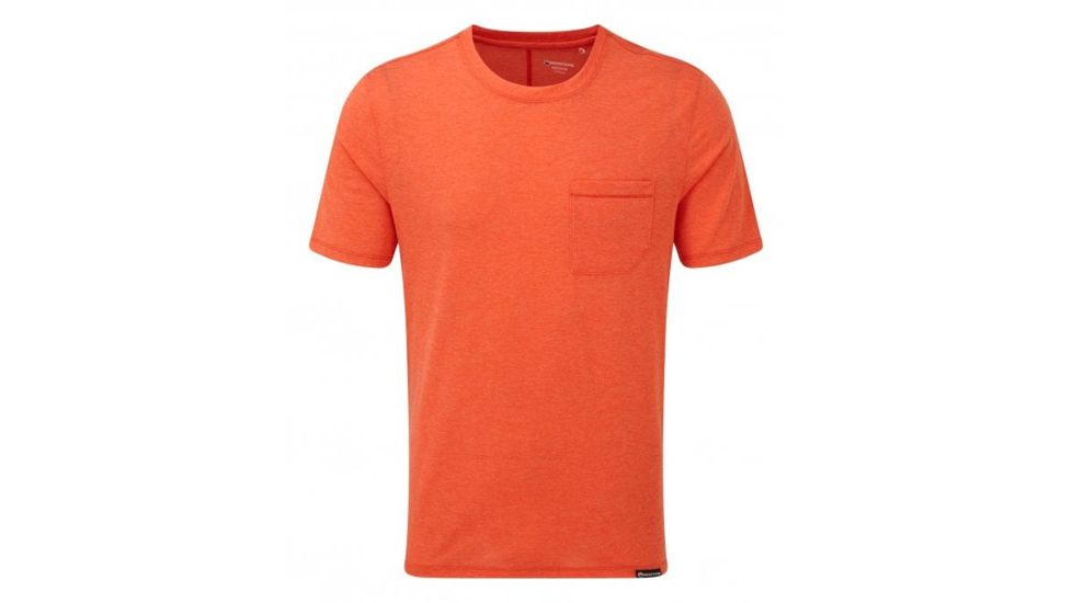 Montane Neon T-Shirt - Mens, Firefly Orange, Large, MNETSFIRN07