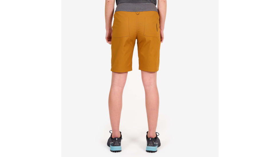 Montane On-Sight Shorts 2.0 - Womens, Inca Gold, Small, FOSSHINCB13