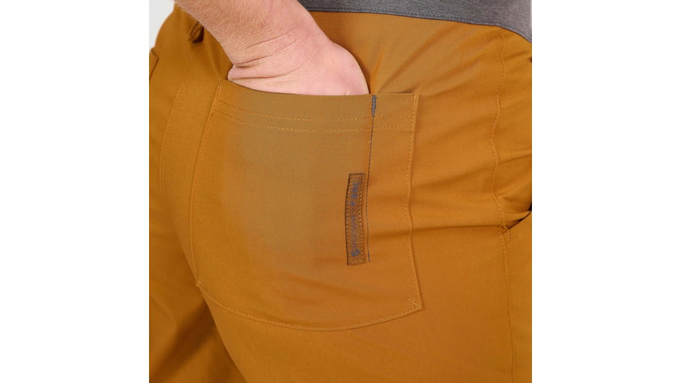 Montane On-Sight Shorts 2.0 - Womens, Inca Gold, Small, FOSSHINCB13