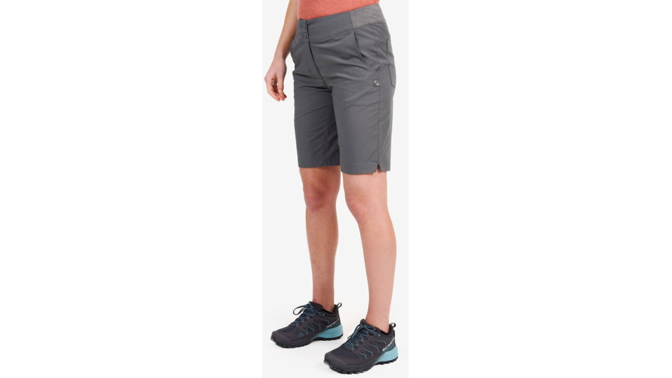 Montane On-Sight Shorts 2.0 - Womens, Slate, Small, FOSSHSLAB13