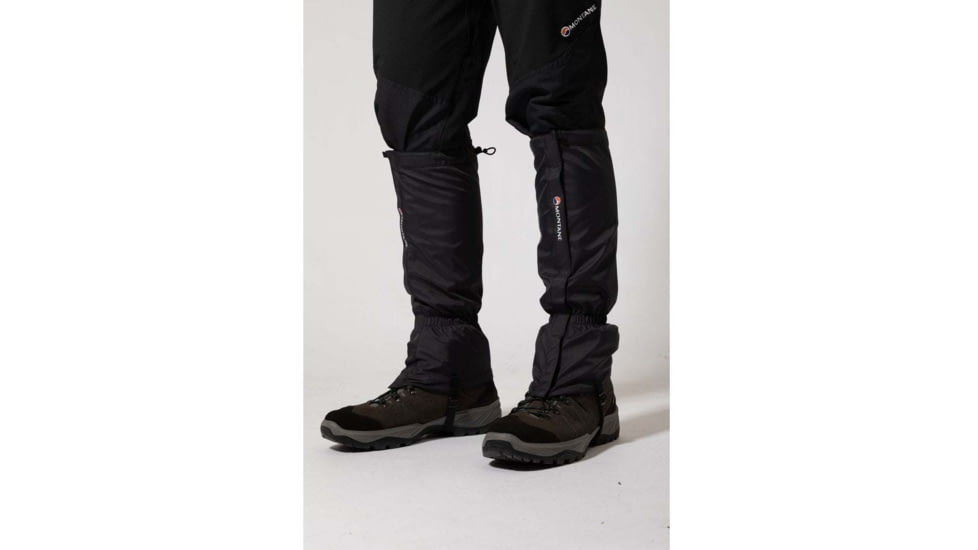 Montane Outflow Gaiter, Black, Small, AOFGABLAB08