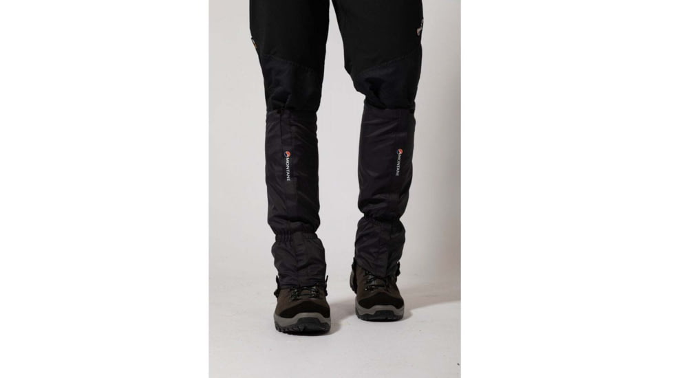 Montane Outflow Gaiter, Black, Small, AOFGABLAB08