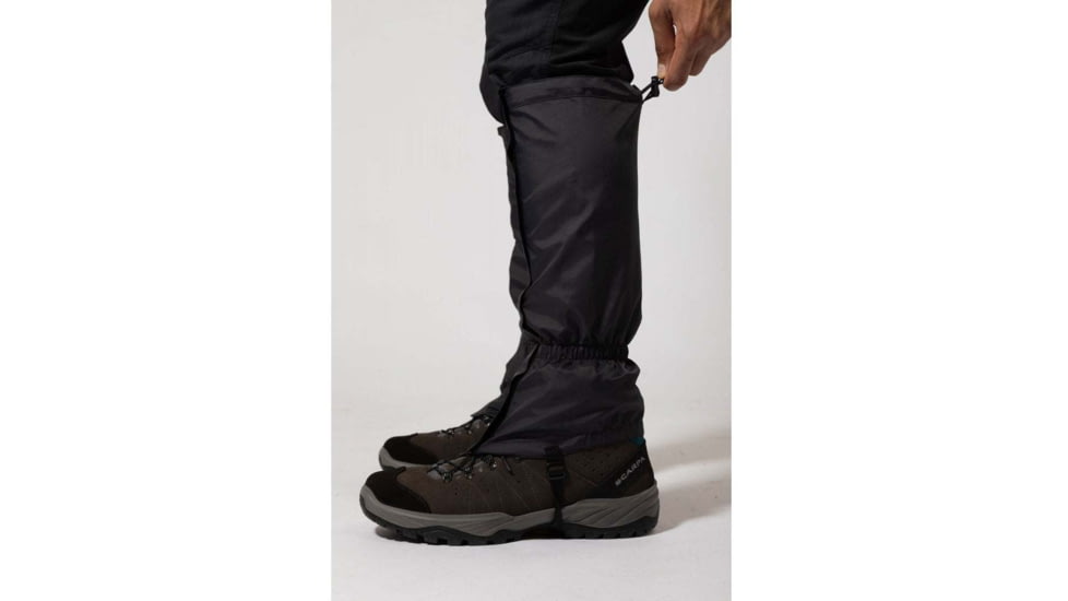 Montane Outflow Gaiter, Black, Small, AOFGABLAB08