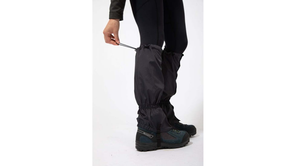 Montane Outflow Gaiter, Black, Small, AOFGABLAB08