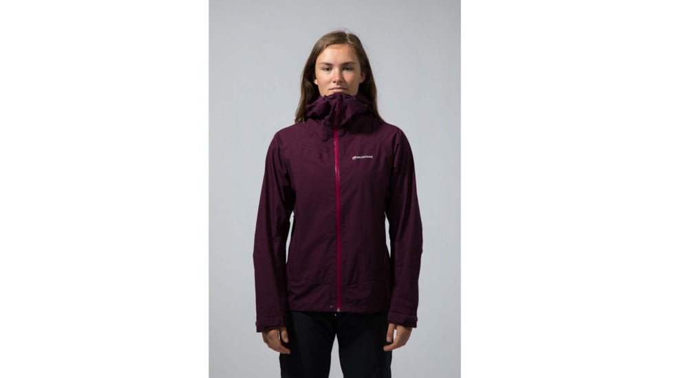 Montane Pac Plus Jacket - Womens, Saskatoon Berry, Extra Large, FPPLJSASX08