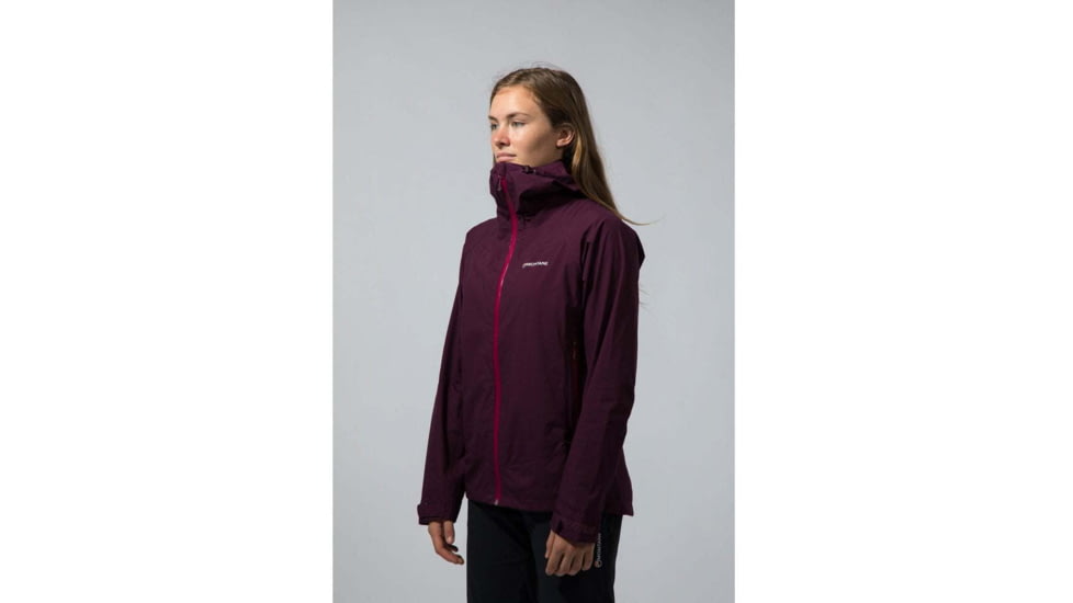 Montane Pac Plus Jacket - Womens, Saskatoon Berry, Extra Large, FPPLJSASX08