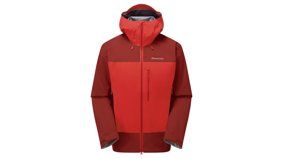 Montane Phase XPD Jacket - Mens, Adrenaline Red, Large, MPXPJADRN14