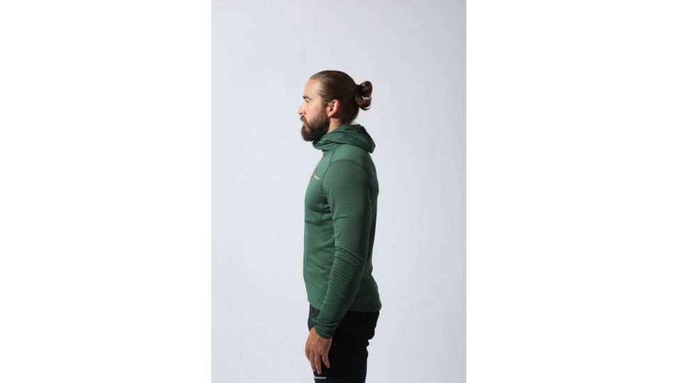 Montane Power Up Hoodie - Mens, Arbor Green, Medium, MPUHOARBM6