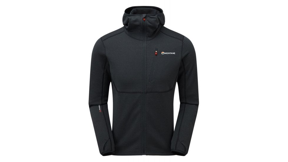 Montane Power Up Hoodie - Mens, Charcoal, Extra Large, MPUHOCHAX6