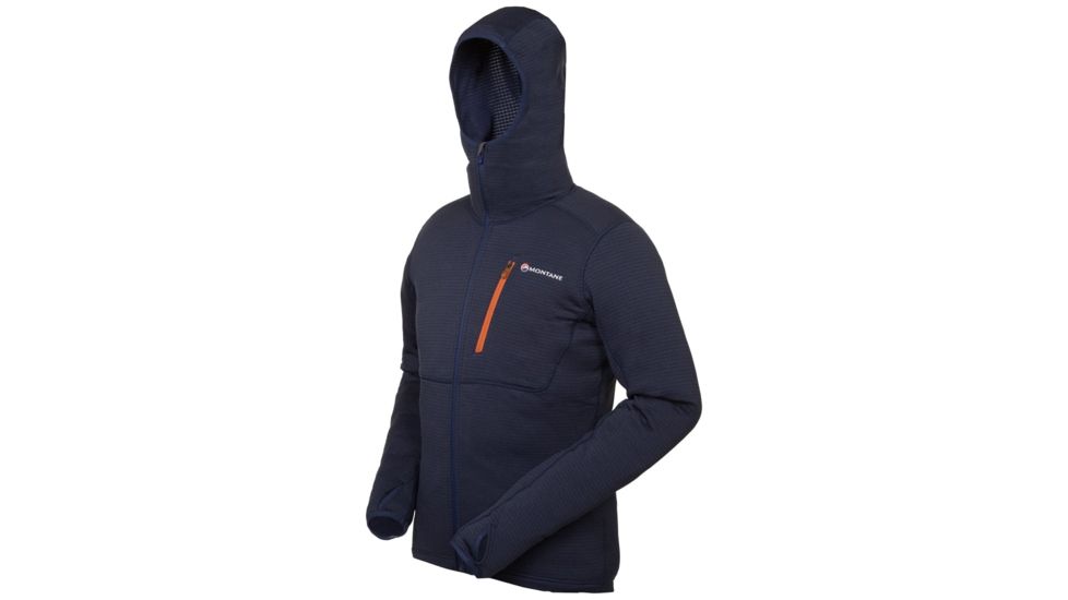 Montane Power Up Hoodie, Antarctic Blue, M MPUHOANTM2