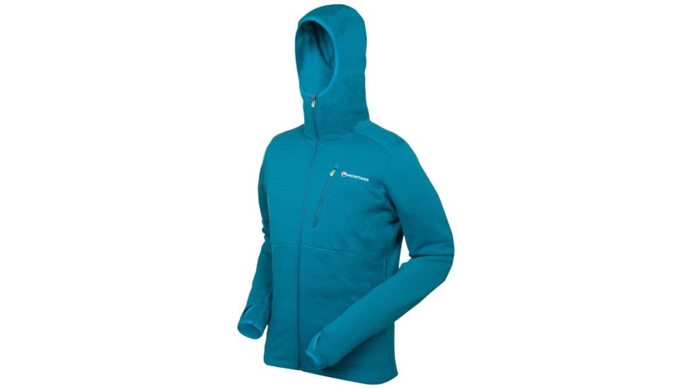 Montane Power Up Hoodie, Zanskar Blue, XL MPUHOZANX2