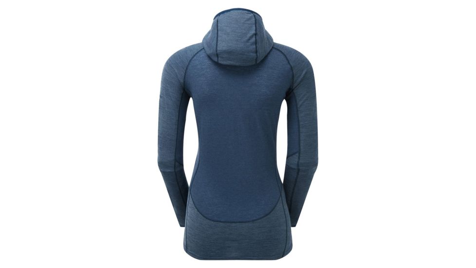 Montane Primino Hybrid Hoodie - Womens, Narwhal Blue, Extra Small, FPHHONARA08