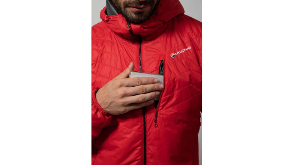 Montane Prism Jacket - Mens, Alpine Red, Medium, MPRIJALPM08