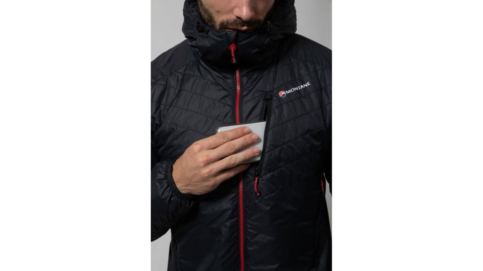 Montane Prism Jacket - Mens, Black, Medium, MPRIJBLAM08