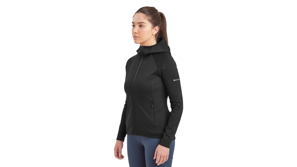 Montane Protium Hoodie - Womens, Black, Small, FPROHBLAB15