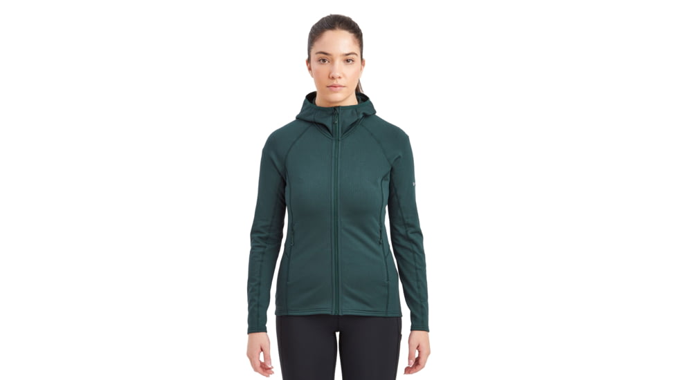 Montane Protium Hoodie - Womens, Deep Forest, Medium, FPROHDFOM16