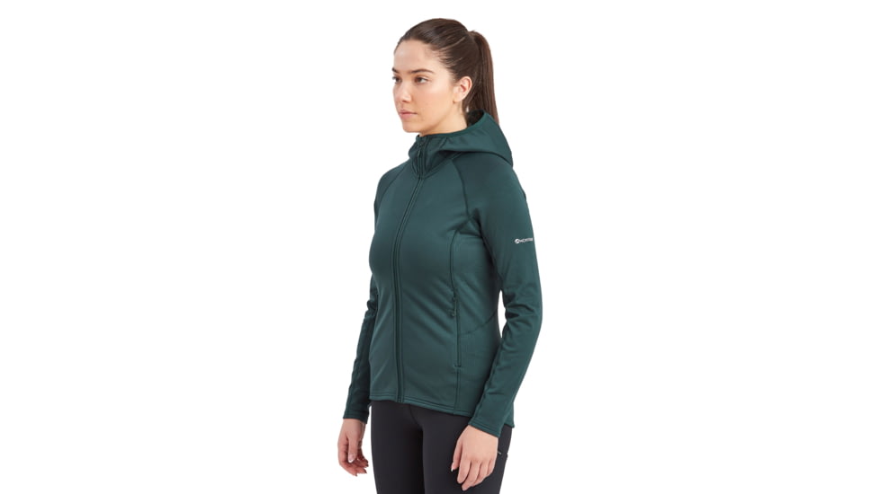 Montane Protium Hoodie - Womens, Deep Forest, Medium, FPROHDFOM16