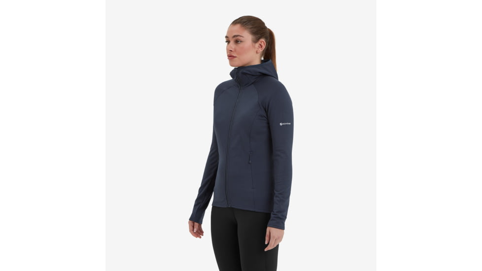 Montane Protium Hoodie - Womens, Eclipse Blue, Extra Large, FPRHOECLX17