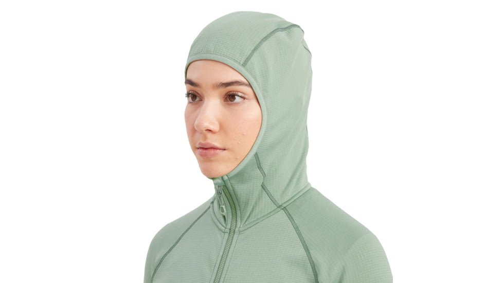 Montane Protium Hoodie - Womens, Pale Sage, Large, FPROHSAGN15