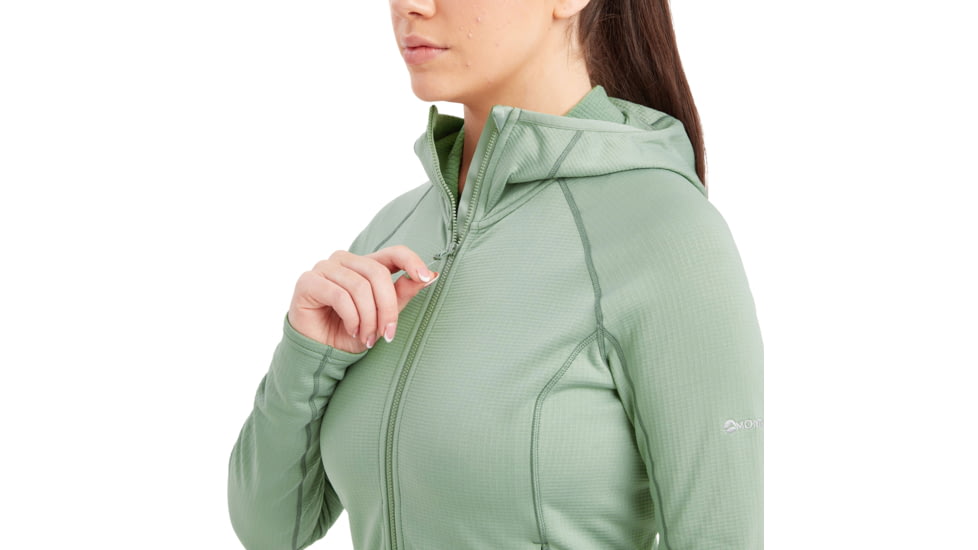 Montane Protium Hoodie - Womens, Pale Sage, Large, FPROHSAGN15