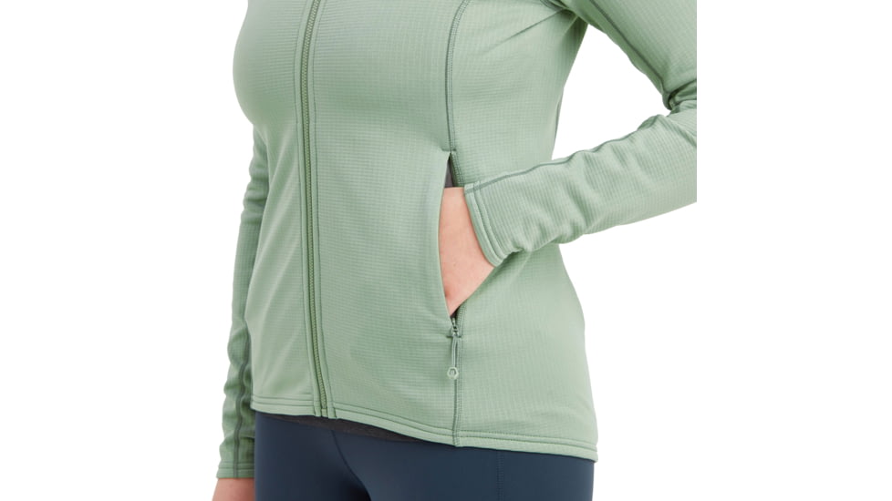 Montane Protium Hoodie - Womens, Pale Sage, Large, FPROHSAGN15