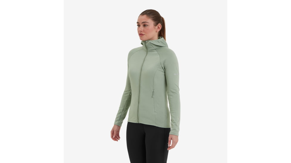 Montane Protium Hoodie - Womens, Pale Sage, Large, FPRHOSAGN17