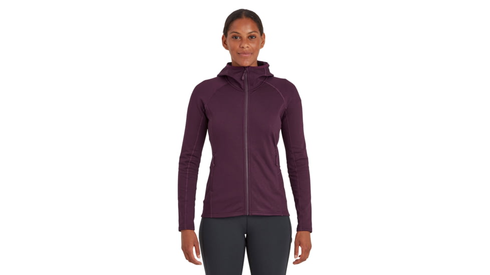 Montane Protium Hoodie - Womens, Saskatoon Berry, Medium, FPROHSASM14