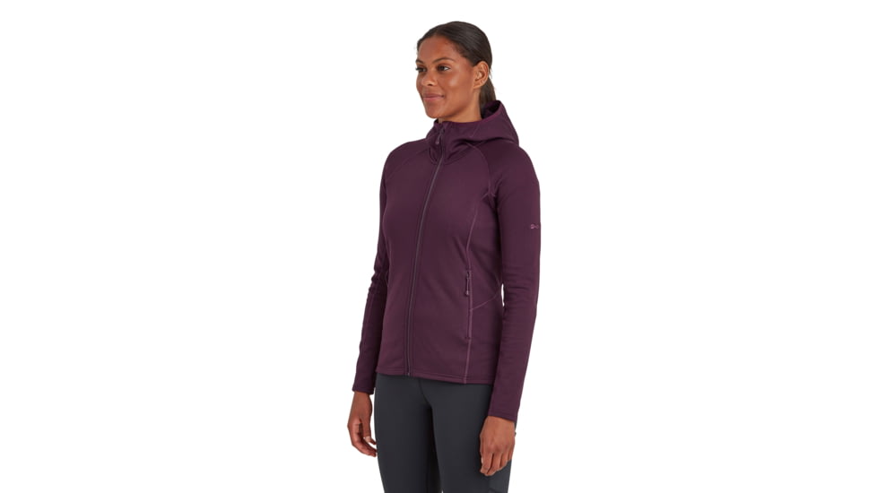 Montane Protium Hoodie - Womens, Saskatoon Berry, Medium, FPROHSASM14