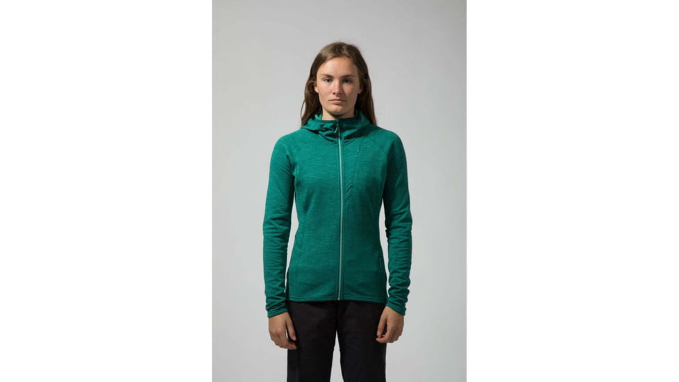 Montane Protium Hoodie - Womens, Wakame Green, Small, FPROHWAKB09