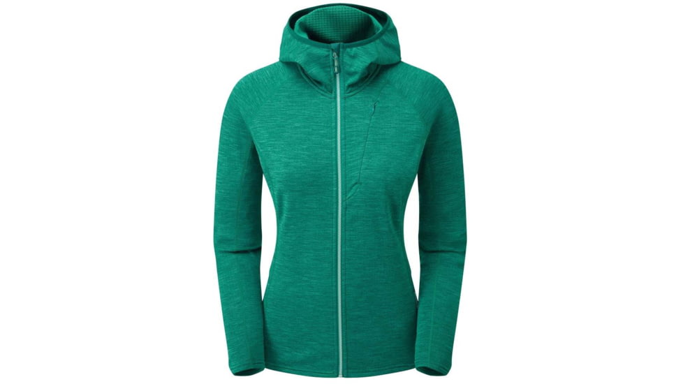 Montane Protium Hoodie - Womens, Wakame Green, Small, FPROHWAKB09