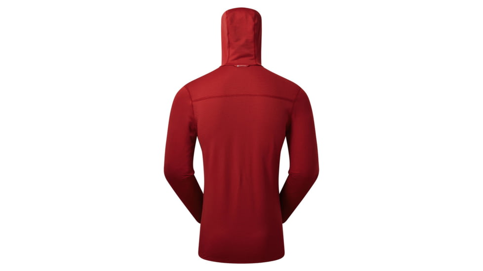 Montane Protium Lite Hooded Pull On Fleece - Men's, Extra Large, Acer Red, MPRLHACRX15