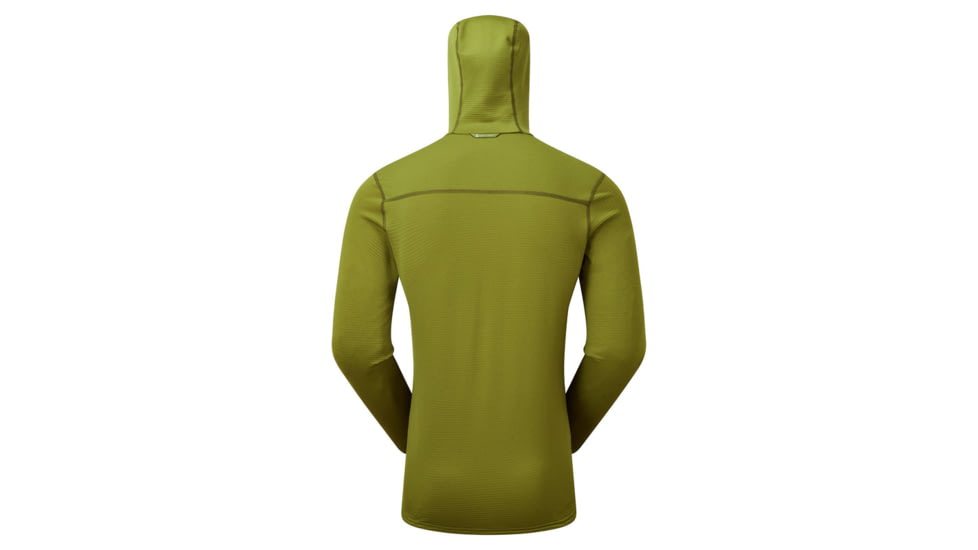 Montane Protium Lite Hooded Pull On Fleece - Men's, Large, Alder Green, MPRLHALGN15