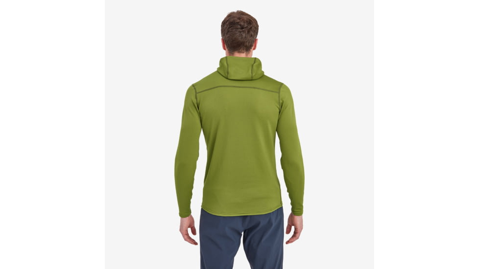 Montane Protium Lite Hooded Pull On Fleece - Men's, Large, Alder Green, MPRLHALGN15