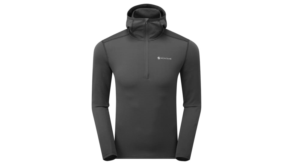 Montane Protium Lite Hooded Pull On Fleece - Men's, Large, Slate, MPRLHSLAN15