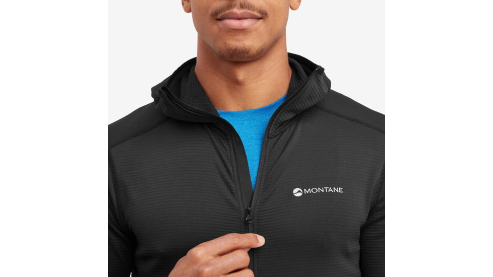 Montane Protium Lite Hoodie - Mens, Black, Large, MPOLHBLAN17