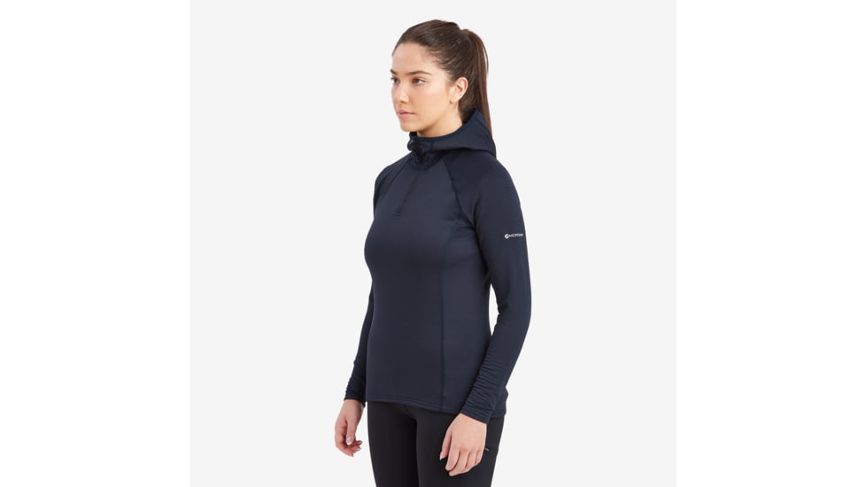 Montane Protium Lite Hoodie - Womens, Eclipse Blue, Extra Small, FPRLHECLA15
