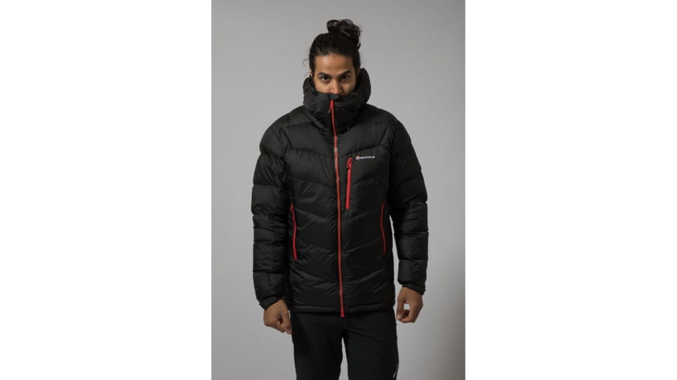 Montane Resolute Down Jacket - Mens, Black, Large, MREDJBLAN08