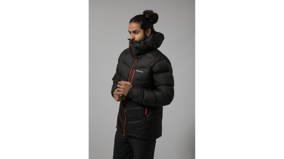 Montane Resolute Down Jacket - Mens, Black, Large, MREDJBLAN08