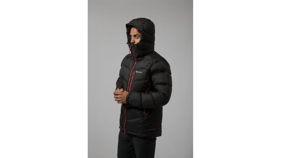Montane Resolute Down Jacket - Mens, Black, Large, MREDJBLAN08